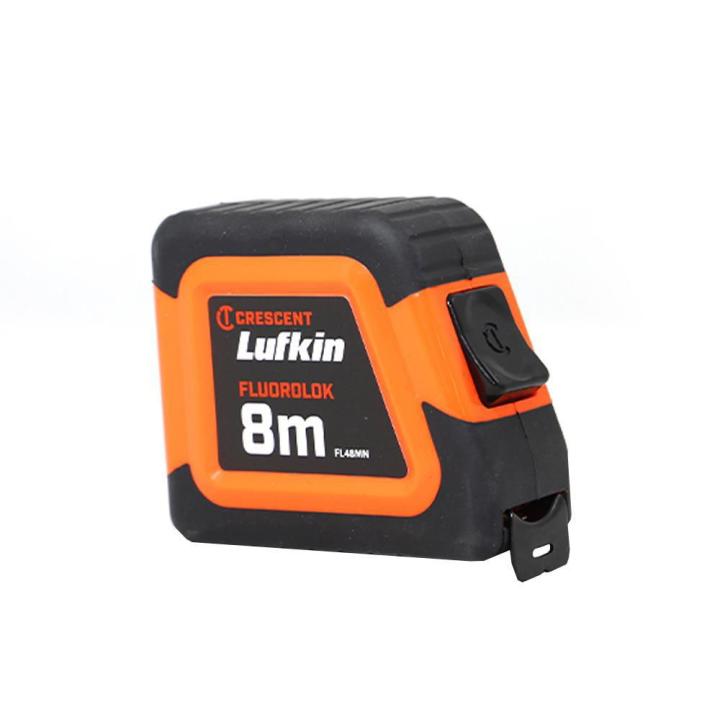 8m x 25mm Fluorolok Tape Measure Crescent Tools